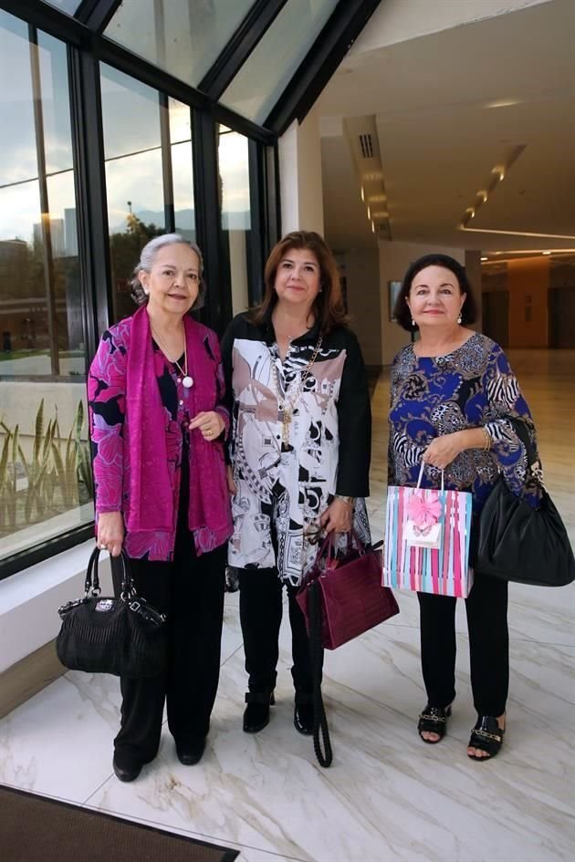 Claudia Fernández de Garza, Bulli Zubieta y Landa de Fernández y Regina Fernández de Canales