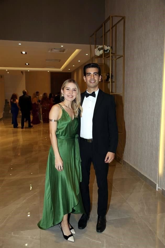 Cecilia Escamilla y César Peña