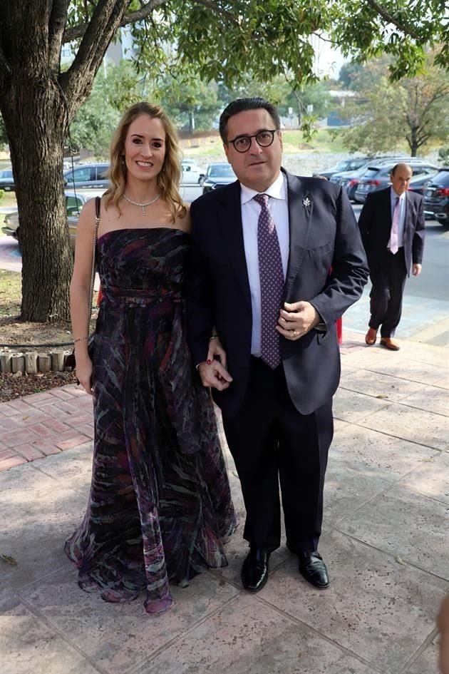 Regina Martínez de Garza y David Garza Herrera