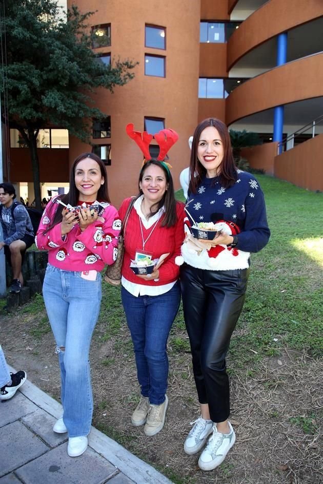 Brenda Moreno, Alicia Rodríguez y Nancy del Real