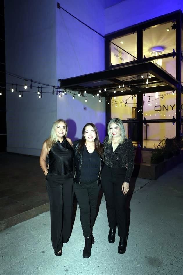 Claudia Rodríguez, Noralys Mar y Alejandra Garza