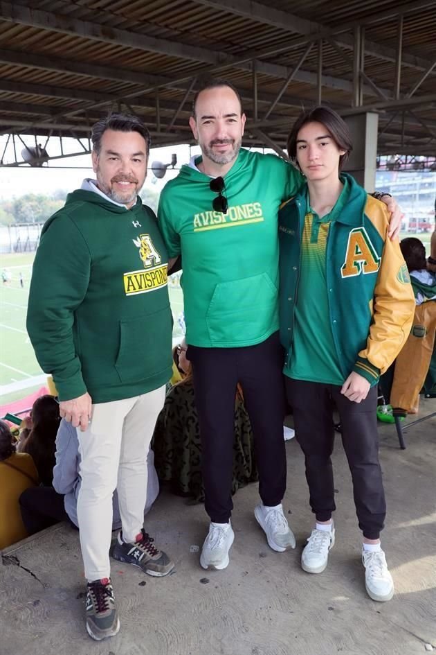 Gerardo Oyervides, Jesús Labastida y Joaquín Labastida