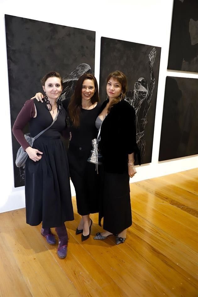 Virginie Kastel, Deyanira Tarno y Leslie García Novak