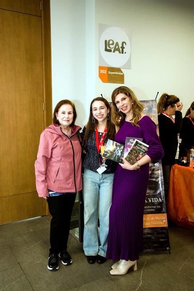 Lorena Coindreau, Denisse Murillo y Aline Vargas