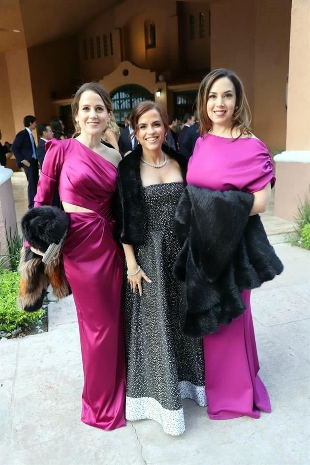 Paola Cuéllar, Vivianne Clariond de Piccolo y Lolina Maldonado