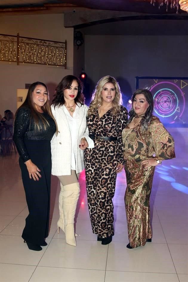 Bertha Pérez, Ana Bertha SIlva de Hernández, Erika Espiricueta, Claudia de Trujillo