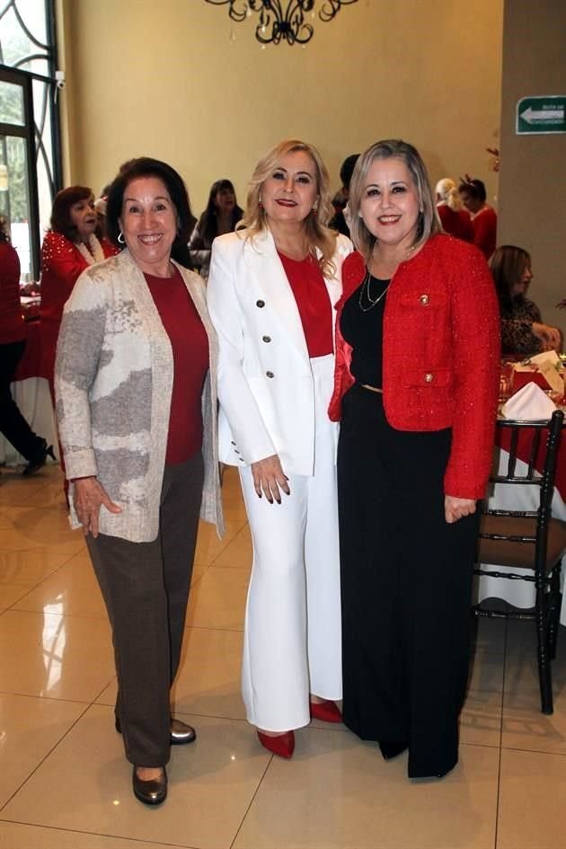 Virginia Leal, Lupita Buentello y Lety Buentello