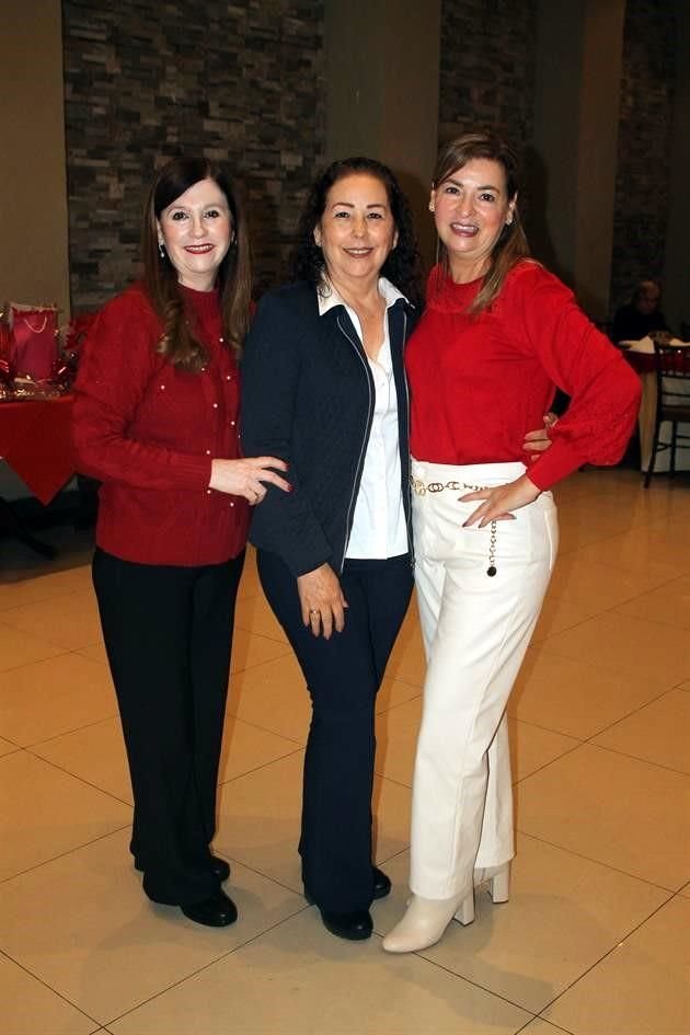 Angélica Sánchez, Evelia González y Eva Saldívar