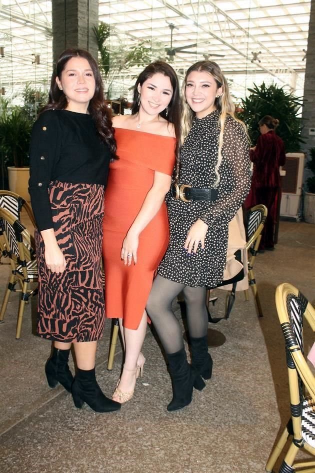 Cindy Castillo, Nelly Garza y Jesiry Valencia