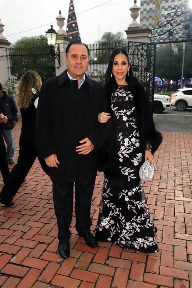 Andrés Garza Herrera y Maru Martínez de Garza