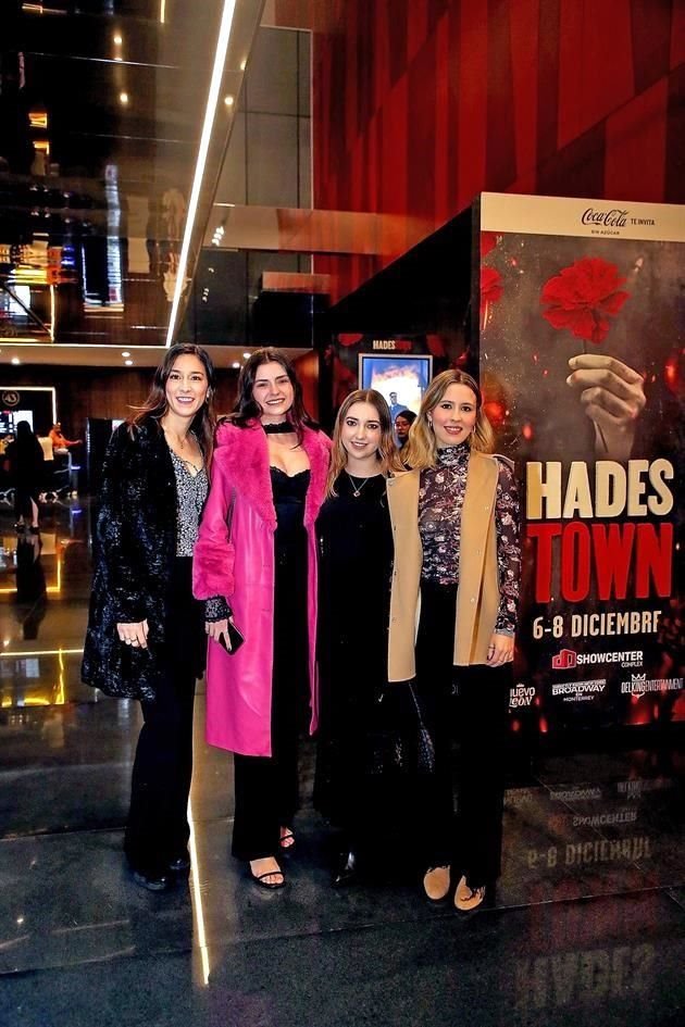 Roberta Lozano, Mariana Colyer, Priscila Cavazos y Milena Garza Albuerne