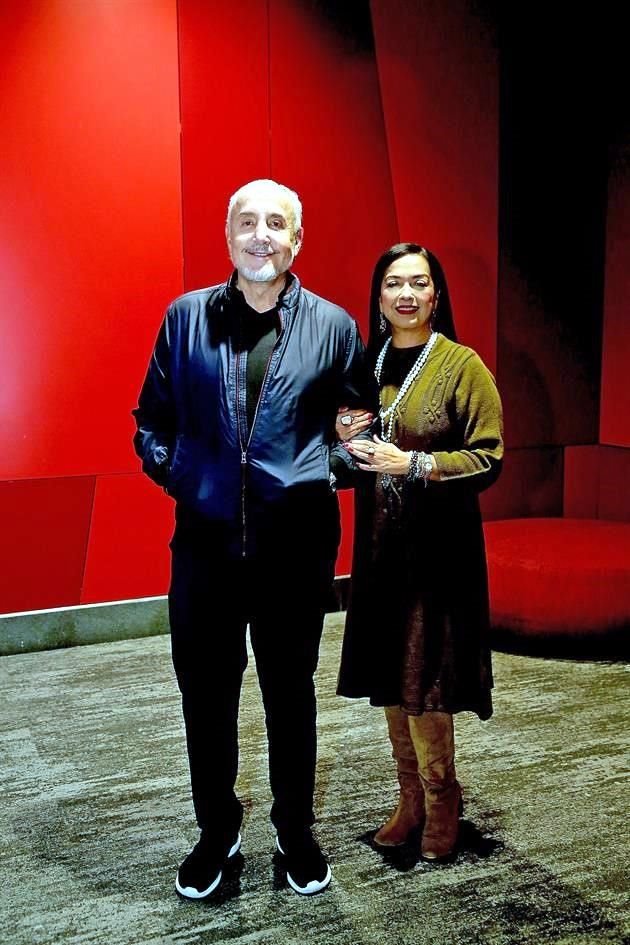 Guillermo Pérez Salinas y Mireya Montemayor de Pérez Salinas