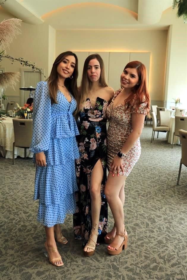 Maria Fernanda Jimenez, Monserrat Hernandez y Lisa Huerta