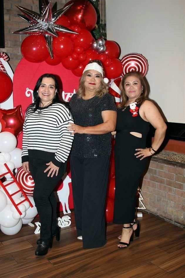 Ismene Hernández, Jenny González y Gaby Rodríguez