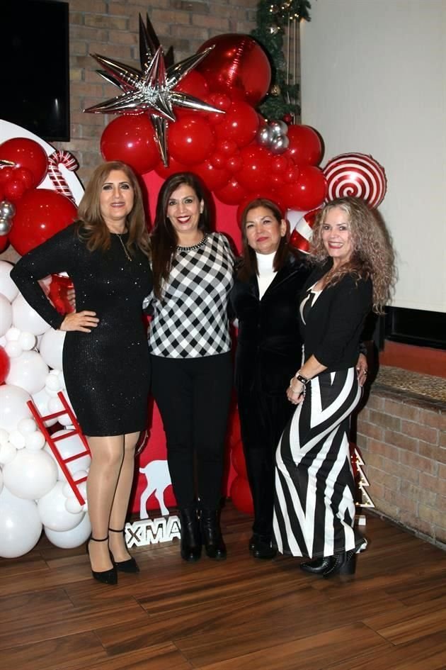 Claudia Barrientos, Tere Martínez, Lilia Prado, Sandra Martínez