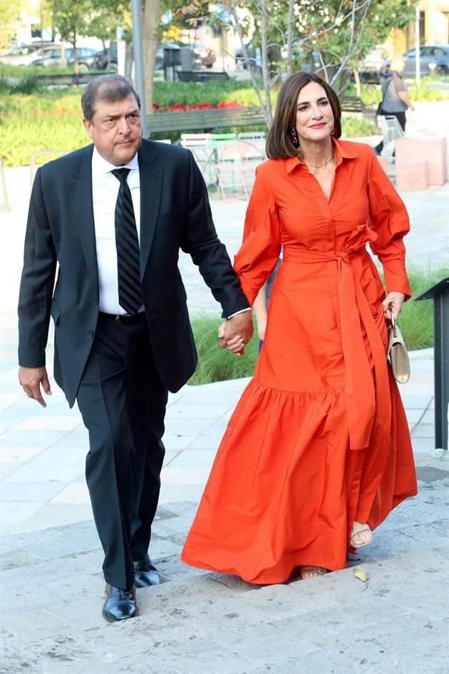 Alejandro Garza y Cristina Morales