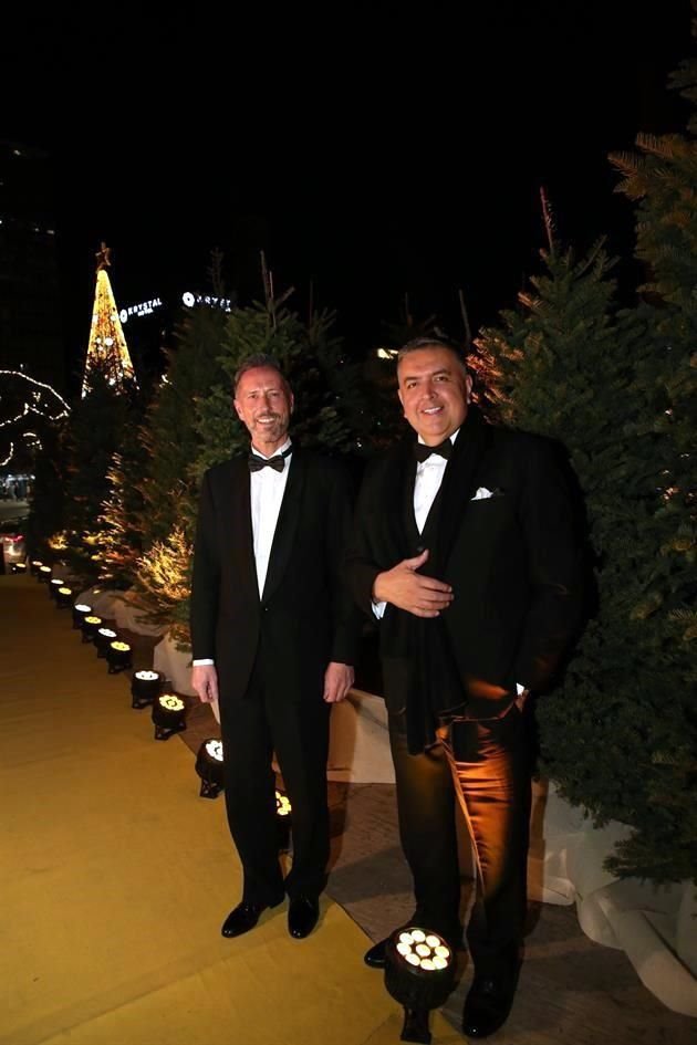 Werner Hirschi y Rodrigo Flores