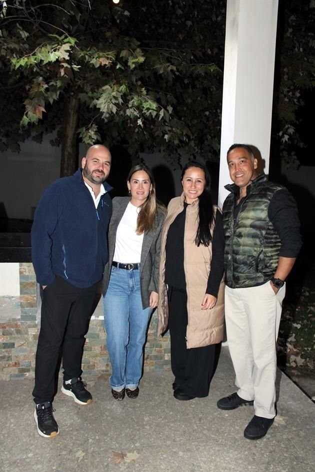 Gerardo Meade, Sandra Torres, Ale Ondarza y Eduardo Ondarza