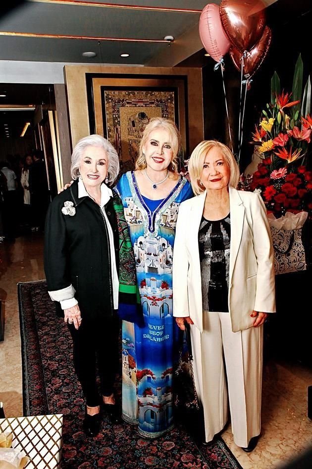 Laura Nájera, Cristina Sada y Lupita Siller