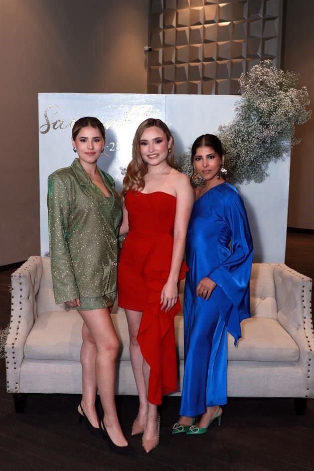 Fernanda Doriz Salazar,  Sabrina González  Aleu Orozco y  Melissa Doriz Salazar