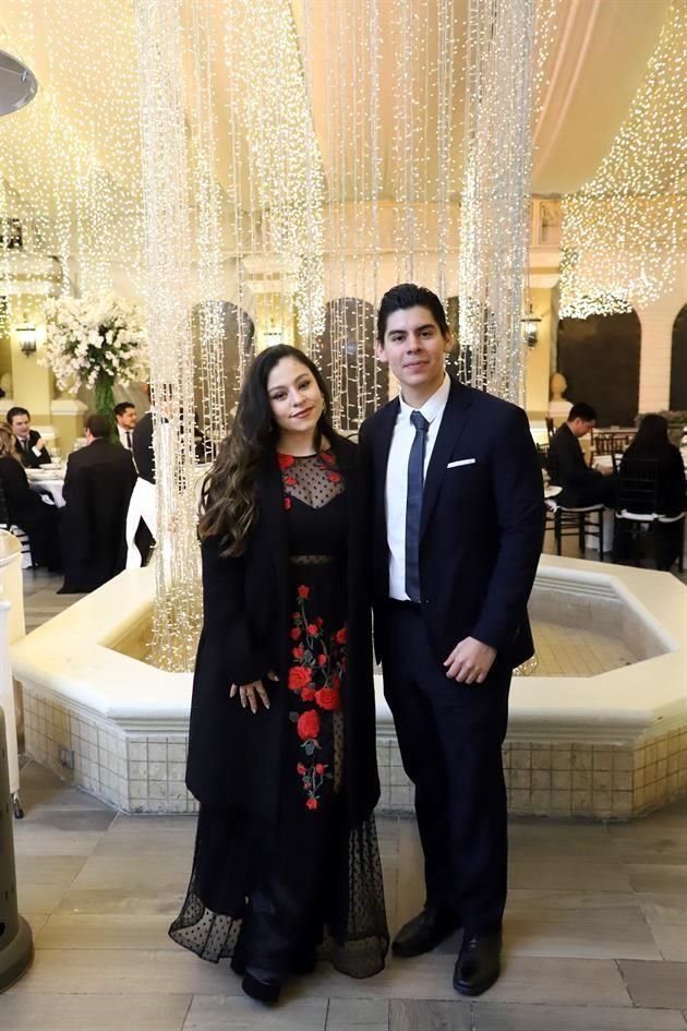 Paulina González y Oscar Benavides