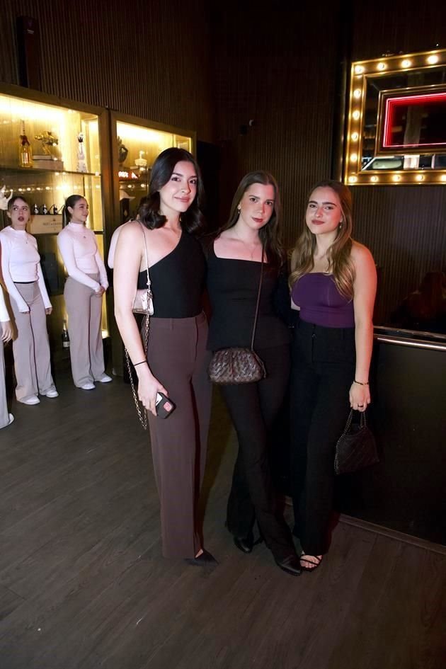 Ana Pau Blanco, Ximena Laborín y Mariana Canavati