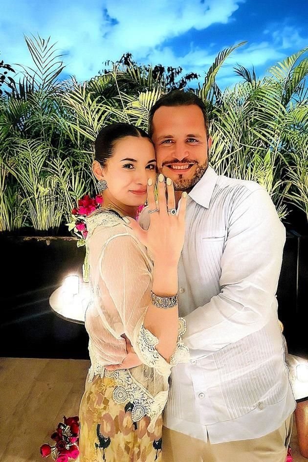Abril Corral Galindo y Diego Zorrilla Sada. ANILLO: Enero del 2025. BODA: Octubre del 2025