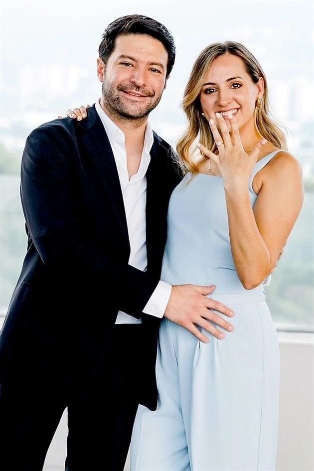 Rodrigo Mireles Montaño y Make Leal Martínez.  ANILLO: Mayo del 2024. BODA: 8 de febrero del 2025
