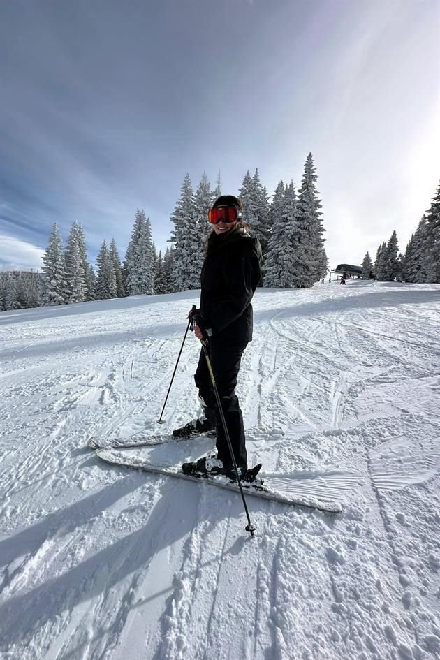 Michelle Zaldívar está en Vail, Colorado