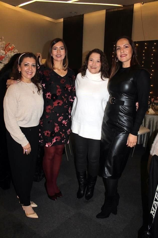 Vero García, Sandra de la Garza y Carlota Juárez