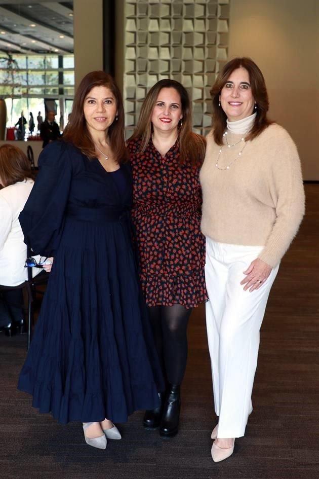 Nancy Ramírez, Fernanda Luna y Rebeca Cárdenas