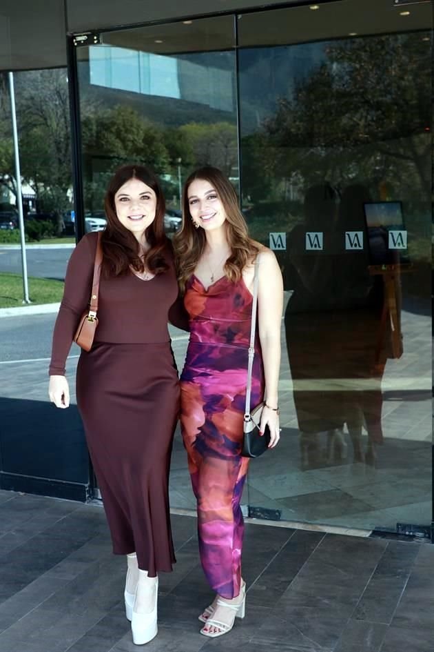 Laura Rodríguez y Melissa López