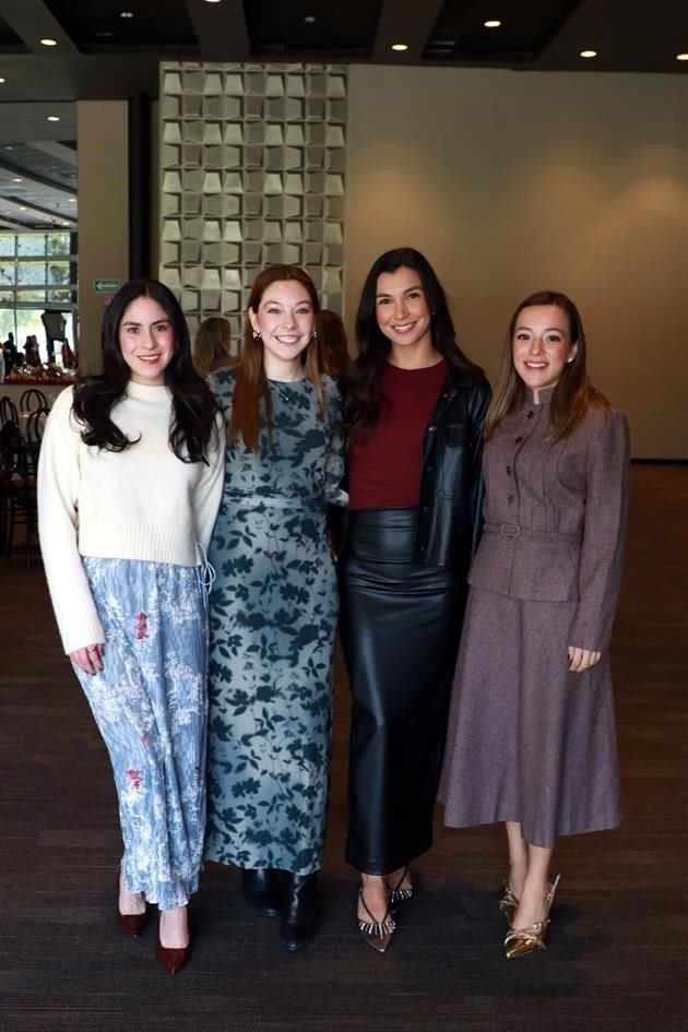 Dania Ivett Tamez Sotomayor, Andrea Newton, Pamela González y Paulina Martínez