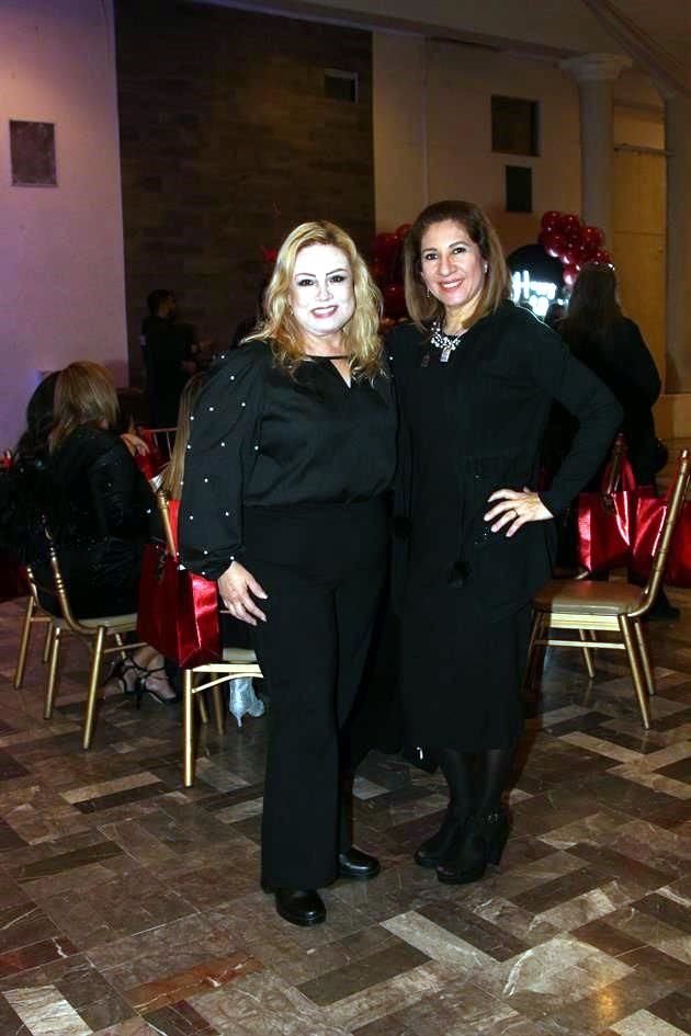 Norma Garza y María Eugenia Sandoval