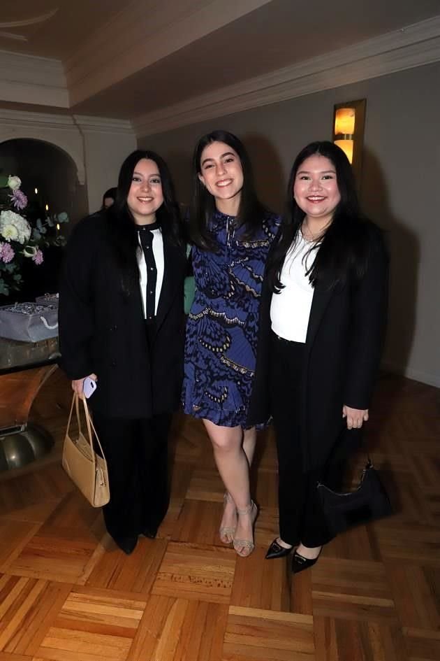 Lhyna Ponce, Gabriela Bustani y Joselyn Rubirosa