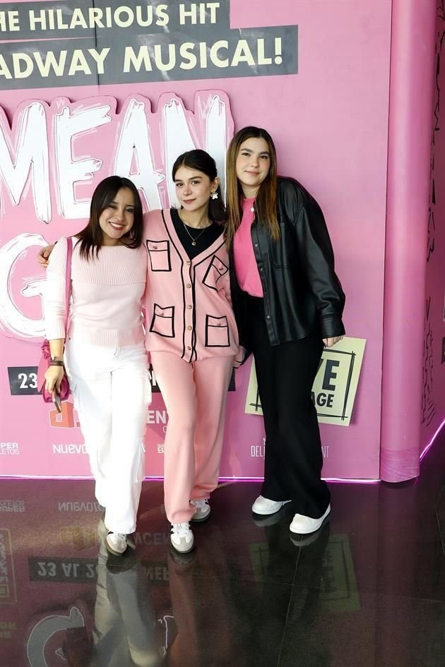 Abigaíl Castillo, Aleyda Lozano y Sofía Rodríguez