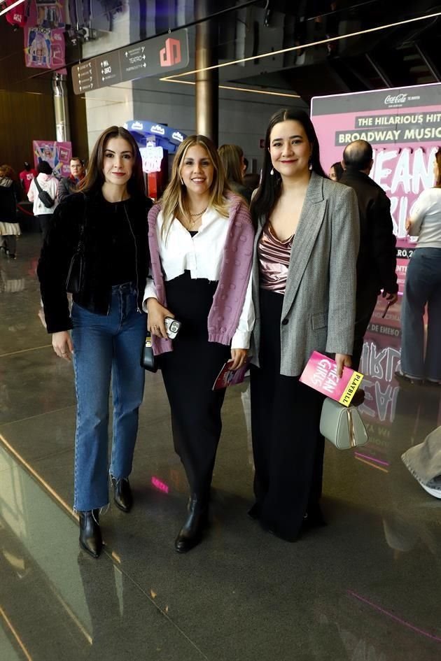 Marián Sandoval, Mariel Sandoval y Ana Cecy Lozano