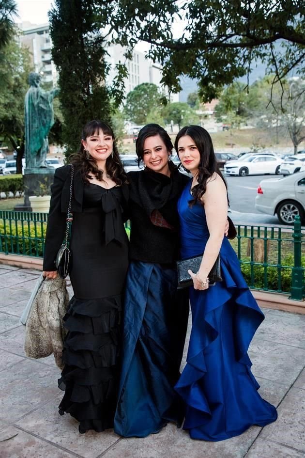 Regina Chávez, Andrea de la Peña y Mariana Elosúa Serna