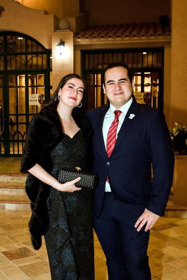 Isabela Zambrano y Enrique Barragán