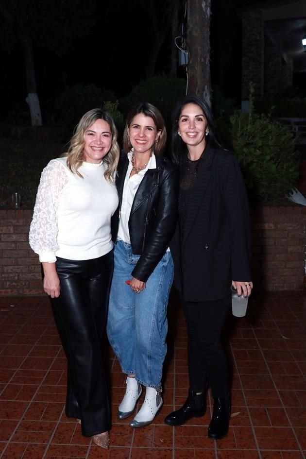 Nancy Villarreal, Ana Isabel Poo y Gaby Sánchez