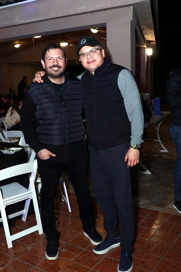 Rubén Castillo y Ledu Lara