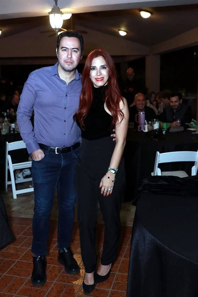 Rafa Rodríguez y Daniela Sepúlveda
