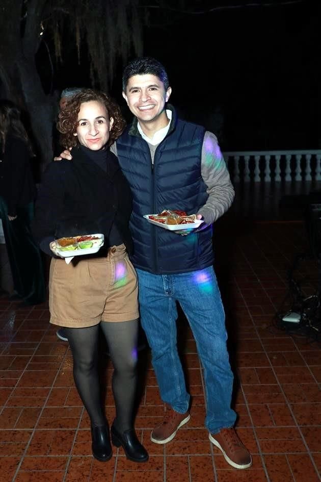 Eugenia Vázquez y Carlos Carballido
