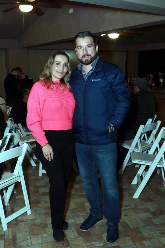 Jenny Arreola y Rafa Lozano