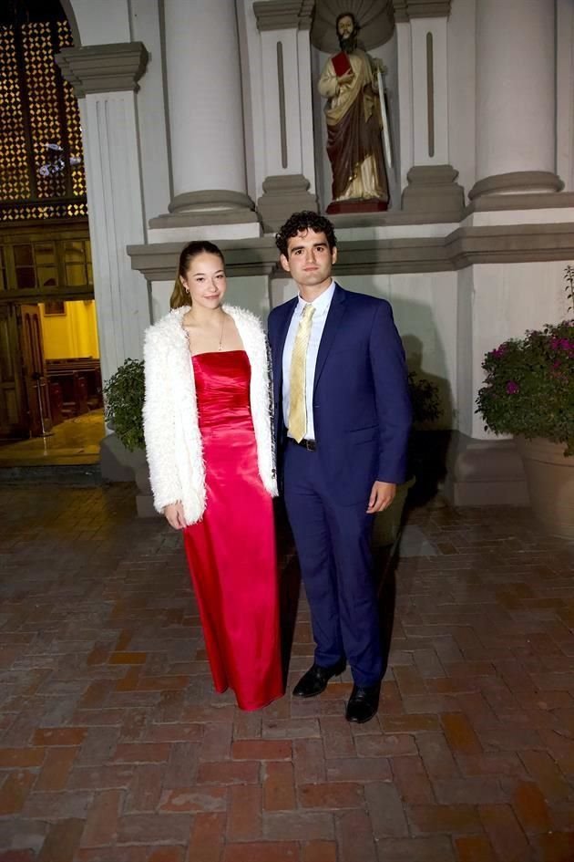 Andrea Vanderheijden y Anselmo Villarreal