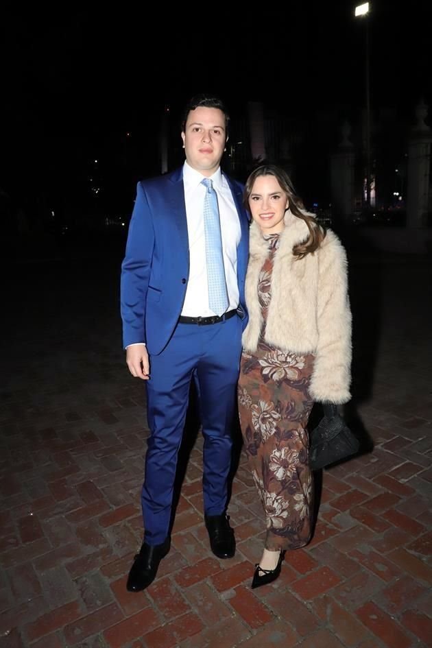 Mauricio Garzón y Alessandra Bazúa