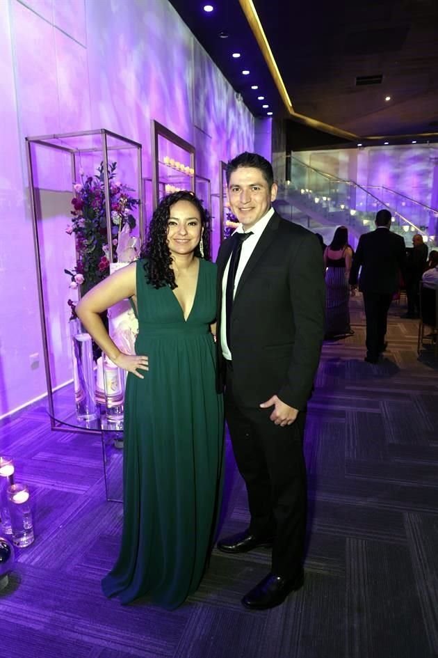 Joanna Nuncio y Daniel González