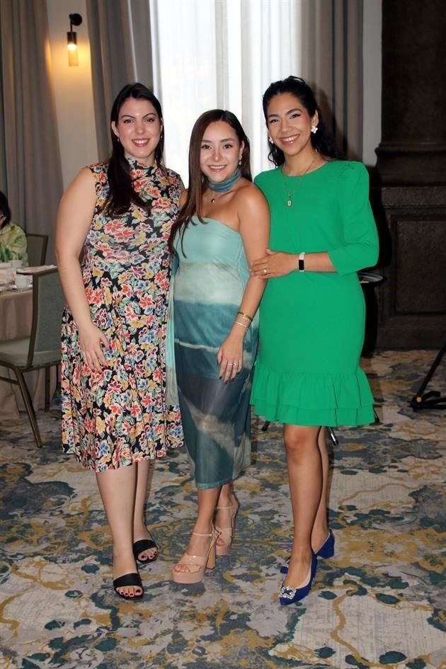 Artemisa Hernández, Karla Ramírez y Lorena Delgado