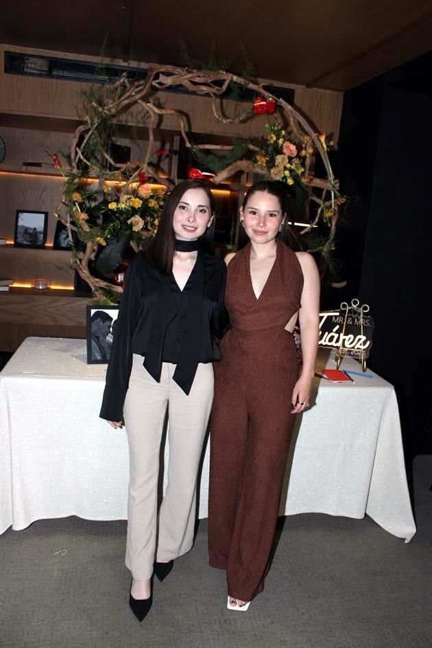 Andrea González y Mariana Morales Moreno