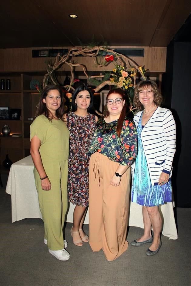 Rosy Álvarez, Ceci Villanueva, Mely Morga y Jeannine Sánchez